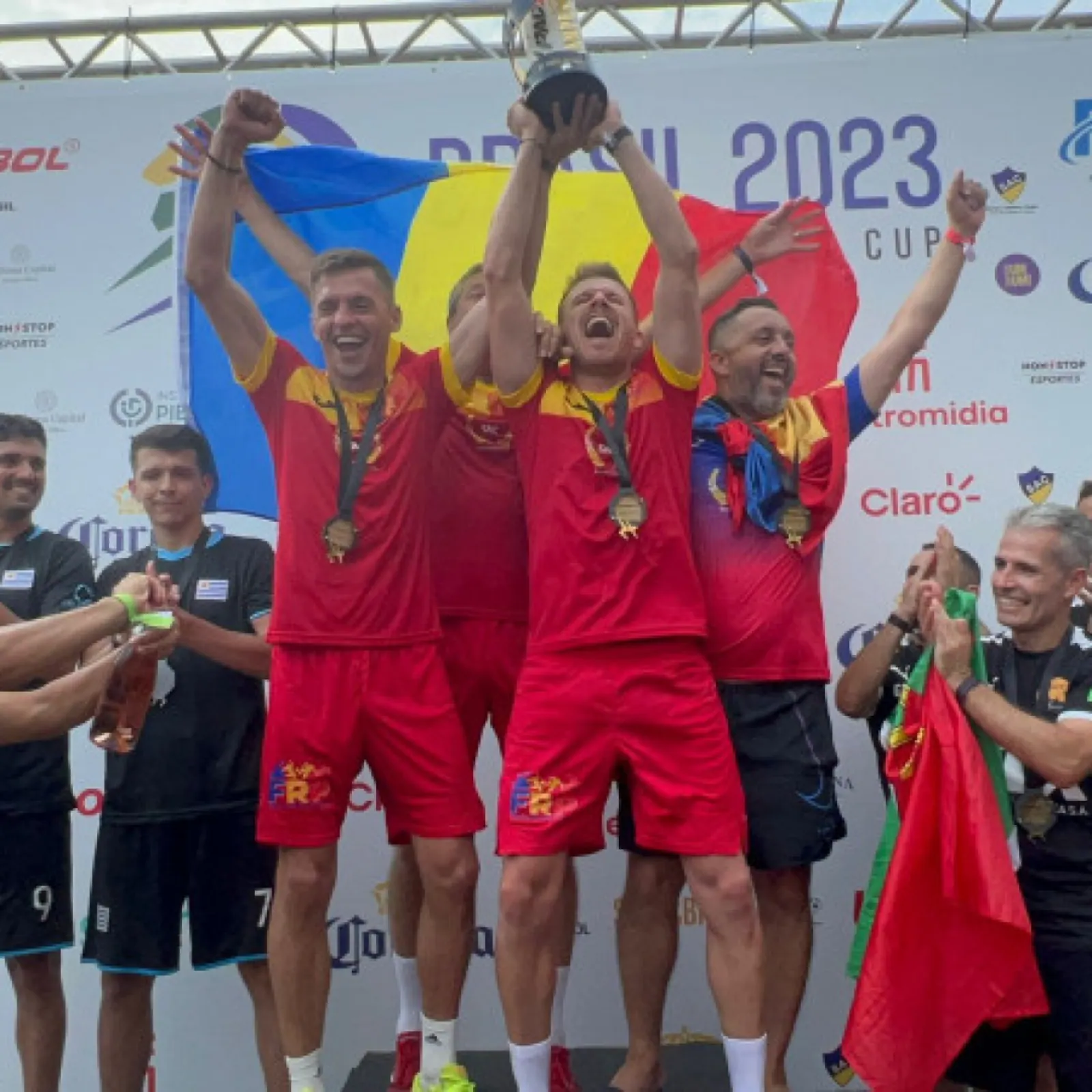 Rumanía levanta la copa en Brasil 2023