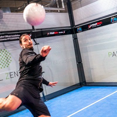 Zlatan Ibrahimović en una experiencia Padbol